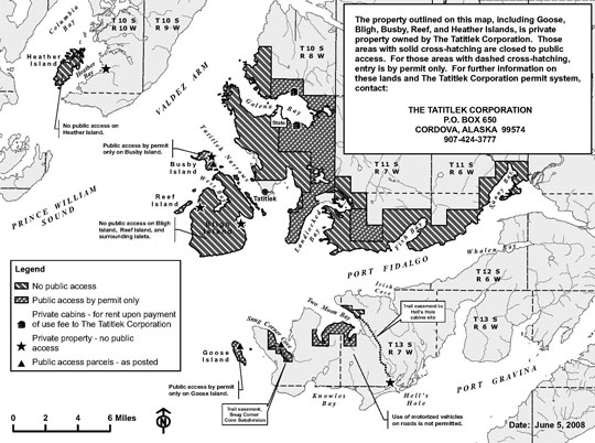 Map of Tatitlek Lands
