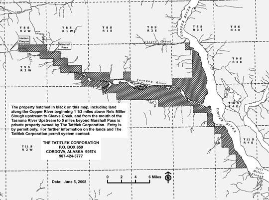 Map of Tatitlek Lands